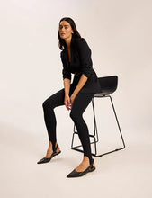 NEOPRENE STIRRUP LEGGING - Black