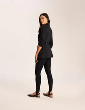 NEOPRENE STIRRUP LEGGING - Black