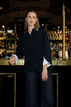 NEW VOYAGE PIPING - Black