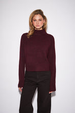 OLIVER SWEATER - Merlot