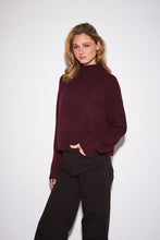 OLIVER SWEATER - Merlot