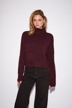 OLIVER SWEATER - Merlot