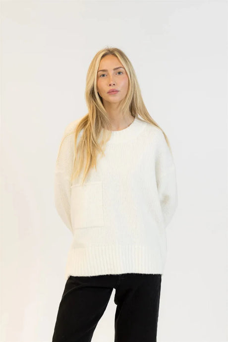 OLLIE SWEATER - Ivory