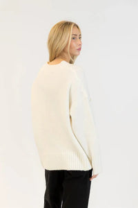 OLLIE SWEATER - Ivory