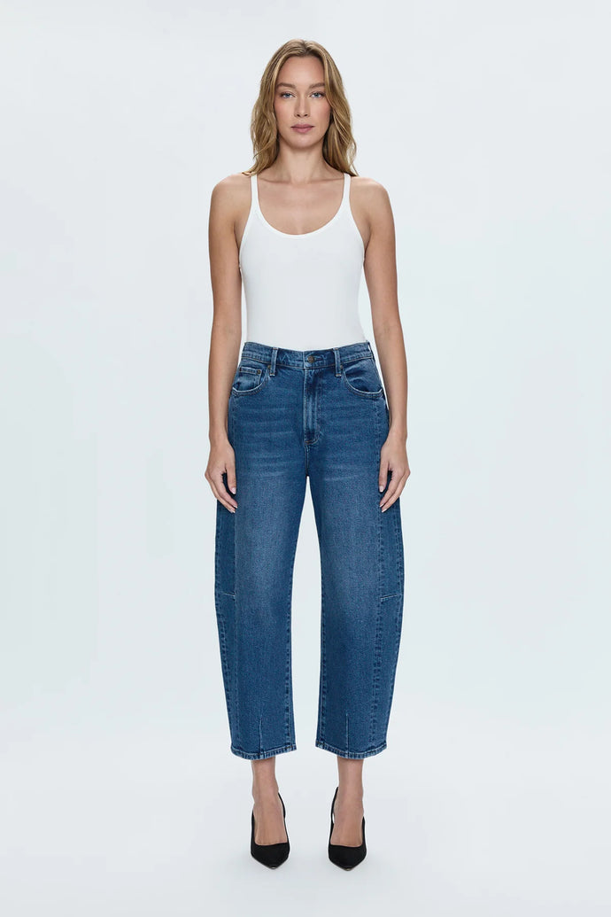 ELI HIGH RISE ARCHED DENIM - Augustus