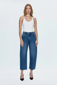 ELI HIGH RISE ARCHED DENIM - Augustus