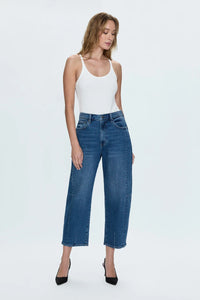 ELI HIGH RISE ARCHED DENIM - Augustus