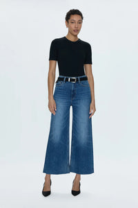 LANA CROP WIDE LEG - Palladium