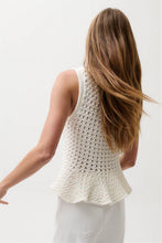 ANNA KNIT TOP - White