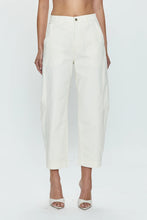 ELI ARCHED TROUSER - Eggshell