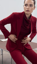 COWL NECK KNIT SHELL - Garnet