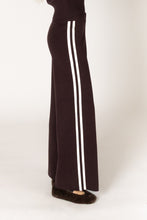 PICO STRIPE PANT - Espresso