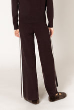 PICO STRIPE PANT - Espresso