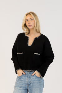 PIPPA SWEATER - Black
