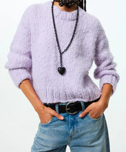 PUFFY HEART NECKLACE - Black