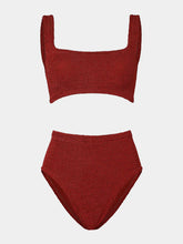 PATRICIA BIKINI - Metallic Chestnut