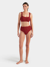 PATRICIA BIKINI - Metallic Chestnut