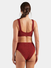 PATRICIA BIKINI - Metallic Chestnut