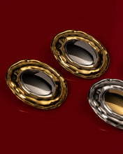 THE FORMENTERA STUDS - Gold with Silver Center