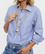 PUFFY HEART NECKLACE - Gold