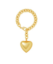 PUFFY HEART BRACELET - Gold