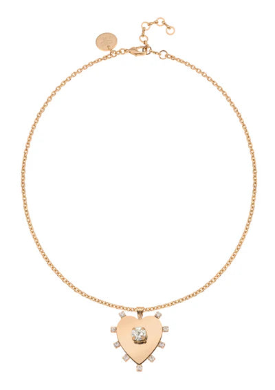 HEART-FELT NECKLACE - Crystal