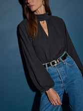 ROSALIE BLOUSE - Black