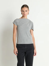 ROSIE KNOT TOP - Heather Grey