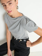 ROSIE KNOT TOP - Heather Grey