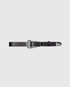 RHODE BELT - Black/Silver