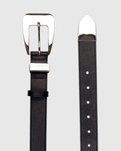 RHODE BELT - Black/Silver