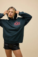 THE ROXY LOGO BF HOODIE - Vintage Black
