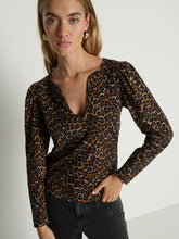 SABINA TOP - Winter Leopard