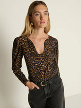 SABINA TOP - Winter Leopard
