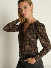 SABINA TOP - Winter Leopard