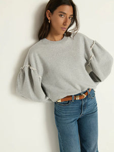 SHANE SWETSHIRT - Heather Grey