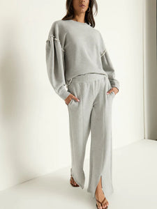 SHANE SWETSHIRT - Heather Grey