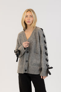 SHYLA RIBBON - Dark Grey Fleck
