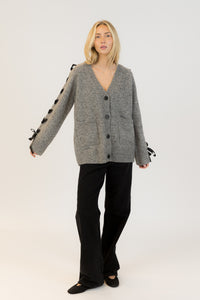 SHYLA RIBBON - Dark Grey Fleck