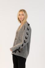 SHYLA RIBBON - Dark Grey Fleck