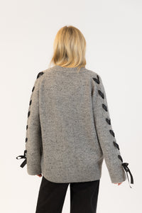 SHYLA RIBBON - Dark Grey Fleck