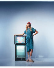 TORI DRESS - Chambray Blue