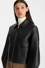 SOLANA-L LEATHER JACKET - Black
