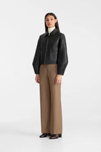 SOLANA-L LEATHER JACKET - Black