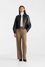 SOLANA-L LEATHER JACKET - Black