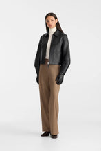 SOLANA-L LEATHER JACKET - Black