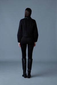 SOLANA WOOL JACKET - Black