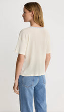 COLOURBLOCK POCKET TEE - Cloud Blue