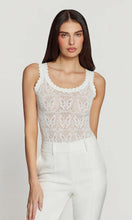 ELOISE BTTERFLY TANK - White