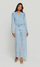 MILAGRO FLORAL JEANS - Light Blue